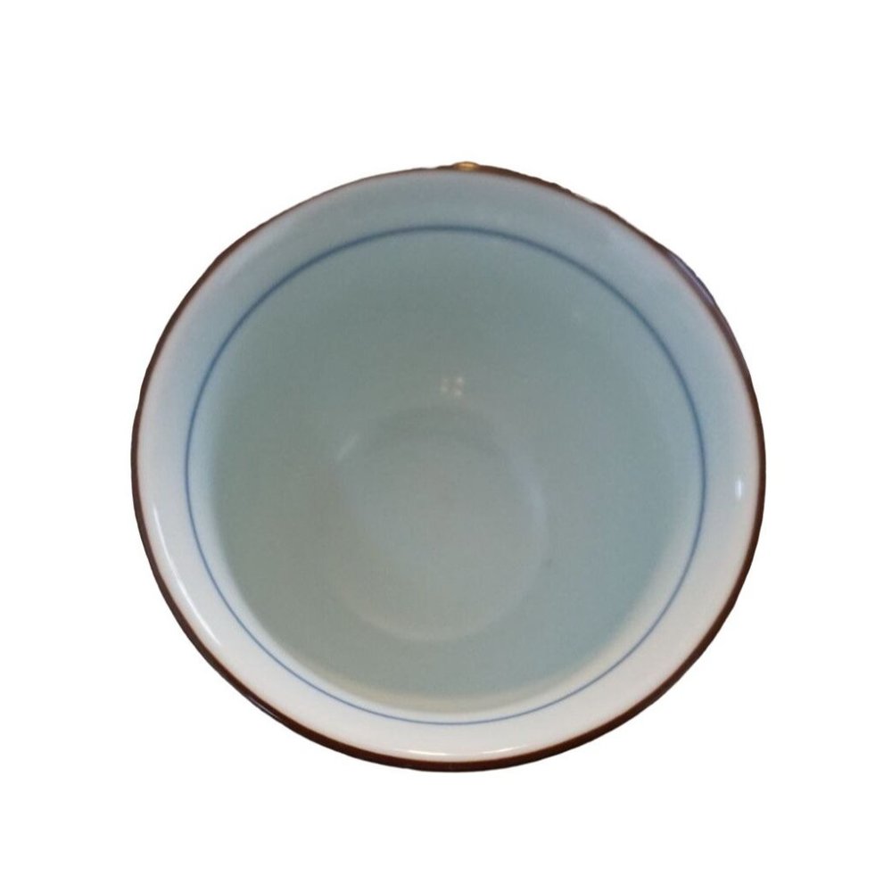 Chinese Golden Dragon Teacup Teapot Blue Red Ball Luck Sea Waves Signed READ - Picture 5 of 16